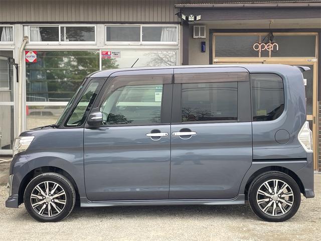 タント カスタムＸ　トップエディションＳＡＩＩ　衝突軽減ブレーキ　対歩行者警報　車線逸脱警報　前後誤発進抑制　ドライブレコーダー　カロッツェリアナビＴＶ　ＥＴＣ　ＯＰイルミ付フロントスポイラー　オート付ＬＥＤライト　ＬＥＤフォグ　合皮ハーフレザー（50枚目）