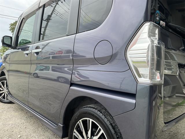 タント カスタムＸ　トップエディションＳＡＩＩ　衝突軽減ブレーキ　対歩行者警報　車線逸脱警報　前後誤発進抑制　ドライブレコーダー　カロッツェリアナビＴＶ　ＥＴＣ　ＯＰイルミ付フロントスポイラー　オート付ＬＥＤライト　ＬＥＤフォグ　合皮ハーフレザー（55枚目）