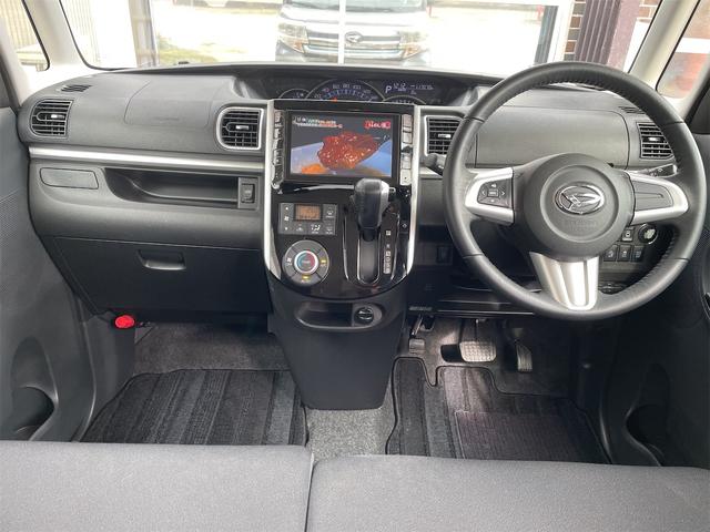 タント カスタムＲＳ　スマートセレクションＳＡ　両側パワースライドドア　純正８インチナビ　バックカメラ　ＵＳＢ　ＥＴＣ　オート付ＬＥＤライト　衝突軽減ブレーキ　誤発進抑制　先行車発進お知らせ　横滑り防止　純正１５ＡＷ　オートミラー　ワンオーナー（7枚目）