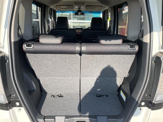 N-BOXカスタム 2トーンカラースタイル G・ターボLパッケージ 衝突軽減ブレーキ 両側パワースライド バックカメラ 純正ナビ フルセグTV オートクルーズ LEDフォグ ダウンサス 純正15AW パドルシフト 革巻きステアリング カーテン・サイドエアバック(34枚目)