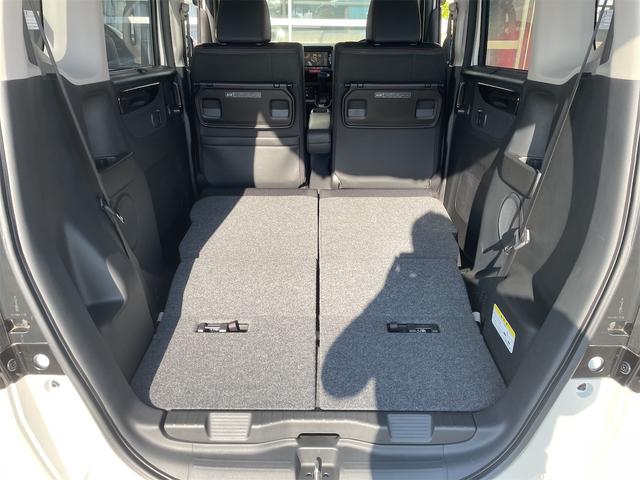 N-BOXカスタム 2トーンカラースタイル G・ターボLパッケージ 衝突軽減ブレーキ 両側パワースライド バックカメラ 純正ナビ フルセグTV オートクルーズ LEDフォグ ダウンサス 純正15AW パドルシフト 革巻きステアリング カーテン・サイドエアバック(36枚目)