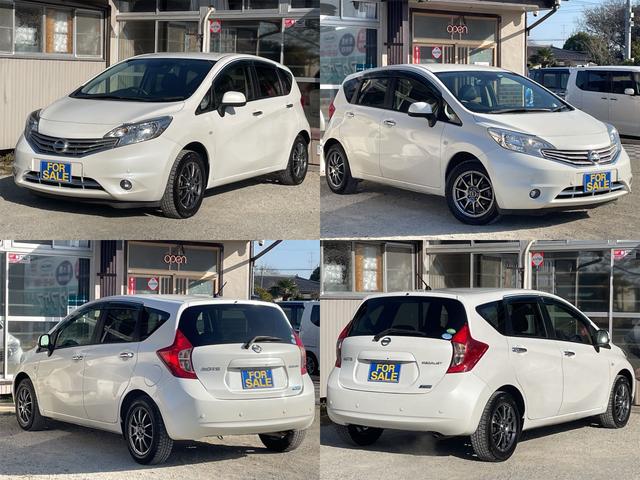 ノート メダリスト　エマージェンシーブレーキパッケージ　スーパーチャージャー　衝突軽減ブレーキ　車線逸脱警報　踏み間違い防止　ドライブレコーダー　アラウンドカメラ　純正ナビ　フルセグＴＶ　ＥＴＣ　ハーフレザーシート　コーナーセンサー　社外ＡＷ　オートライト（38枚目）