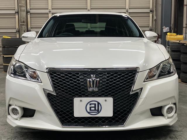 クラウン アスリートＳ　新品２０ＡＷ　ローダウン　純正ナビ　シュティッヒ　メッシュＮＲ　ＥＳＰＥＬＩＲスーパーダウンサス　バックカメラ　パワーシート　スマートキー　ＥＴＣ　クルコン　フルセグ（7枚目）