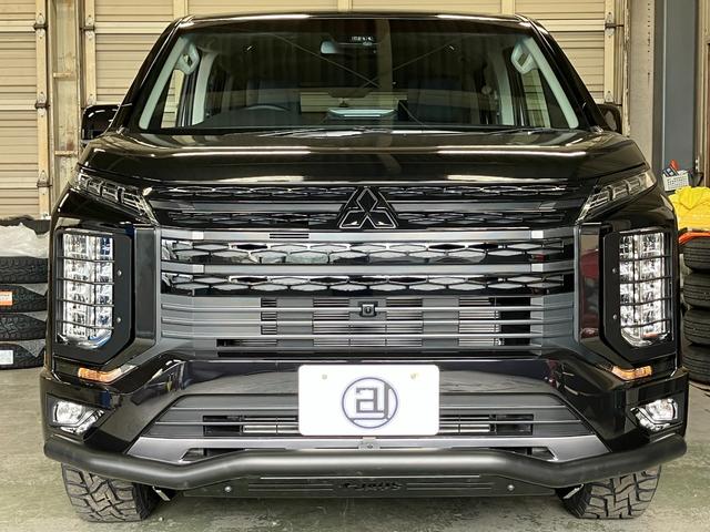 デリカＤ：５ シャモニー　登録済未使用車　１１型ナビ　ＪＡＯＳスキッドバー　新品１６インチＡｉｒＧマッシヴ＆オープンカントリーＲ／Ｔ　リアバンパーラプター塗装　テールレンズガード　ヘッドライトプロテクト　マッドフラップ（7枚目）