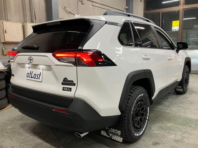 RAV4 アドベンチャー オフロードパッケージII 登録済未使用車 新品16AW バンパーガード JAOSマッドガード AirGロックス&オープンカントリー MzSPEEDクロスライン パノラミックビュー パワーバックドア AC100V ETC2.0(4枚目)