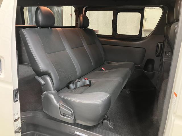 ハイエースバン スーパーGL ダークプライムII ルーフキャリア 7型ナビ スマートキー フルセグ バックカメラ 社外15インチAW ETC LEDヘッドライト ハーフレザーシート プッシュスタート トヨタセーフティセンス(26枚目)