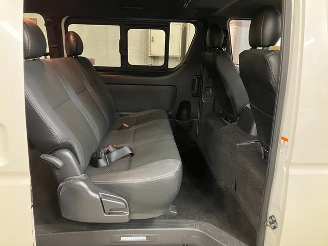 ハイエースバン スーパーGL ダークプライムII ルーフキャリア 7型ナビ スマートキー フルセグ バックカメラ 社外15インチAW ETC LEDヘッドライト ハーフレザーシート プッシュスタート トヨタセーフティセンス(27枚目)