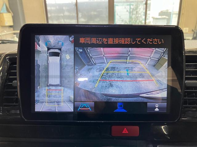 ハイエースバン スーパーＧＬ　ダークプライムＩＩ　新品１６インチラギッドロック　ＴＲＤエアロ　マッドフラップ　社外フローティングナビ　パノラマビュー　スマートキー　ＬＥＤヘッドライト　社外テールランプ　インテリアパネル　トヨタセーフティセンス　ＥＴＣ（3枚目）