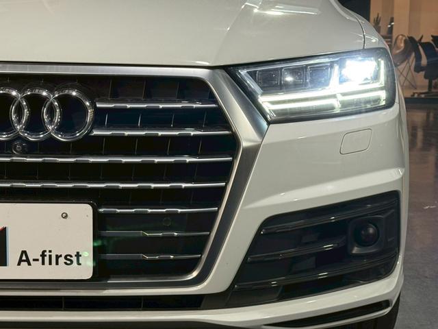 Ｑ７ ２．０ＴＦＳＩクワトロＳラインパッケージ　純正ナビ　全方位モニター　フルセグＴＶ　パワーシート　シートヒーター　ＥＴＣ　ＬＥＤヘッドライト　アダプティブクルーズクルーズコントロール　パワーバックドア　純正２０インチアルミ（4枚目）