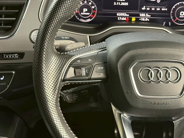 Ｑ７ ２．０ＴＦＳＩクワトロＳラインパッケージ　純正ナビ　全方位モニター　フルセグＴＶ　パワーシート　シートヒーター　ＥＴＣ　ＬＥＤヘッドライト　アダプティブクルーズクルーズコントロール　パワーバックドア　純正２０インチアルミ（25枚目）