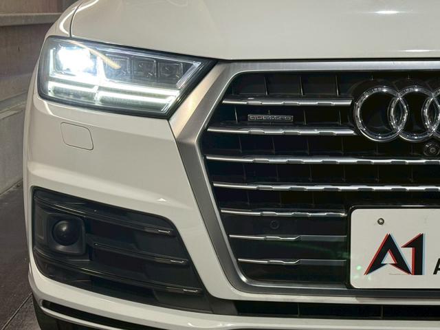 Ｑ７ ２．０ＴＦＳＩクワトロＳラインパッケージ　純正ナビ　全方位モニター　フルセグＴＶ　パワーシート　シートヒーター　ＥＴＣ　ＬＥＤヘッドライト　アダプティブクルーズクルーズコントロール　パワーバックドア　純正２０インチアルミ（45枚目）