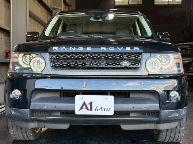 レンジローバースポーツ プレミアムパッケージ　純正ナビ　黒革シート　バックカメラ　フロントカメラ　サイドカメラ　ＴＶ　ｈａｒｍａｎ／ｋａｒｄｏｎ　クルーズコントロール　パワーシート　シートヒーター　ステアリングヒーター　純正２０インチアルミ（8枚目）