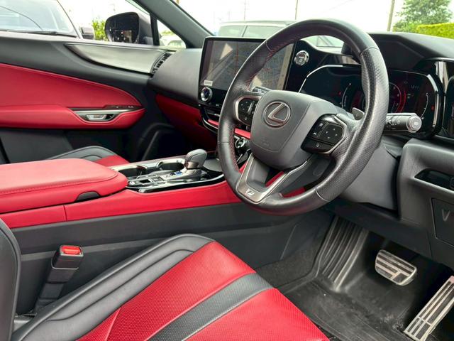 NX NX350h Fスポーツ パノラマルーフ オレンジキャリパー 純正14型ナビ 全周囲カメラ 赤革シート シートベンチレーション ステアリングヒーター ブラインドスポットモニター ナビ連動ドライブレコーダー 電動リアゲート(15枚目)