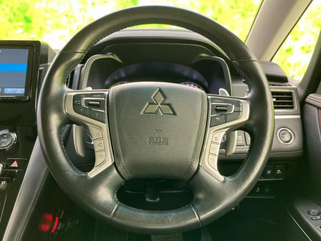 デリカＤ：５ ４ＷＤ　Ｐ　新品タイヤ／保証書／社外　９インチ　ＳＤナビ／イーアシスト（ミツビシ）／両側電動スライドドア／シートヒーター　前席／マルチアラウンドモニター／車線逸脱防止支援システム／電動バックドア　４ＷＤ　ＥＴＣ（14枚目）