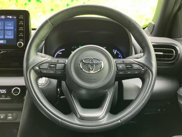 ヤリスクロス ハイブリッドＺ　新品タイヤ／モデリスタエアロ／保証書／ディスプレイオーディオ／トヨタセーフティセンス／シートヒーター　前席／車線逸脱防止支援システム／ドライブレコーダー　前後／ヘッドランプ　ＬＥＤ　フルエアロ　記録簿（13枚目）