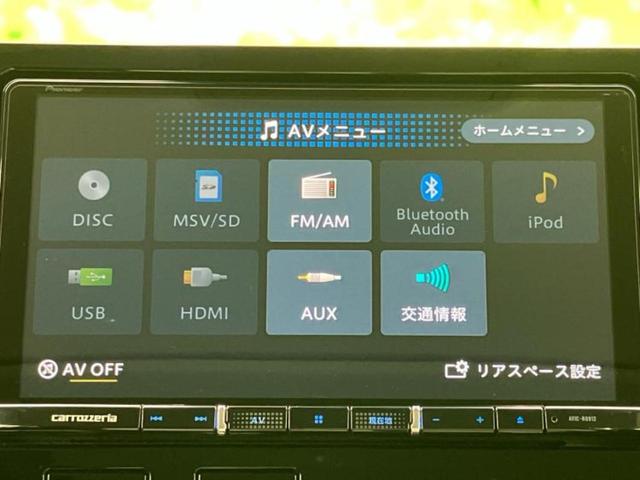 デリカＤ：５ ４ＷＤ　Ｐ　新品タイヤ／保証書／社外　９インチ　ＳＤナビ／衝突安全装置／両側電動スライドドア／シートヒーター／全方位モニター／車線逸脱防止支援システム／電動バックドア／ヘッドランプ　ＬＥＤ　衝突被害軽減システム（9枚目）