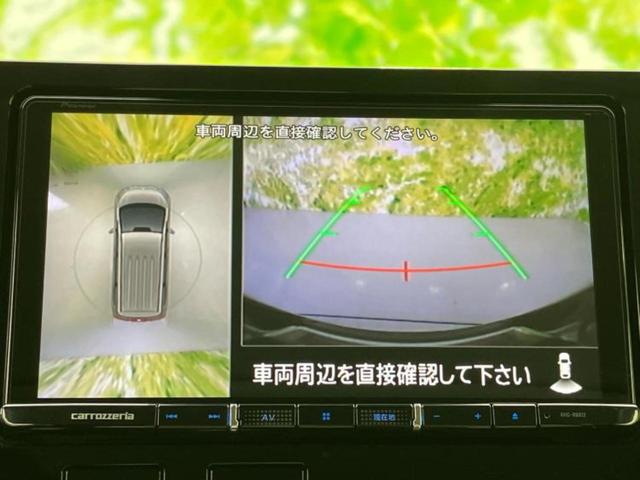 デリカＤ：５ ４ＷＤ　Ｐ　新品タイヤ／保証書／社外　９インチ　ＳＤナビ／衝突安全装置／両側電動スライドドア／シートヒーター／全方位モニター／車線逸脱防止支援システム／電動バックドア／ヘッドランプ　ＬＥＤ　衝突被害軽減システム（12枚目）