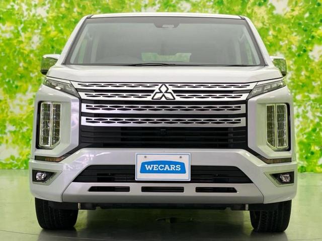 デリカＤ：５ ４ＷＤ　Ｐ　新品タイヤ／保証書／社外　９インチ　ＳＤナビ／衝突安全装置／両側電動スライドドア／シートヒーター／全方位モニター／車線逸脱防止支援システム／電動バックドア／ヘッドランプ　ＬＥＤ　衝突被害軽減システム（49枚目）