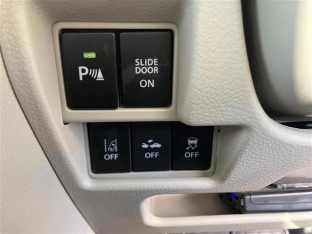 スペーシア ハイブリッドＸ　新品タイヤ／保証書／純正　９インチ　ＳＤナビ／セーフティサポート（スズキ）／両側電動スライドドア／シートヒーター　運転席／全方位モニター／Ｂｌｕｅｔｏｏｔｈ接続／ＥＴＣ／ＥＢＤ付ＡＢＳ／横滑り防止装置（18枚目）