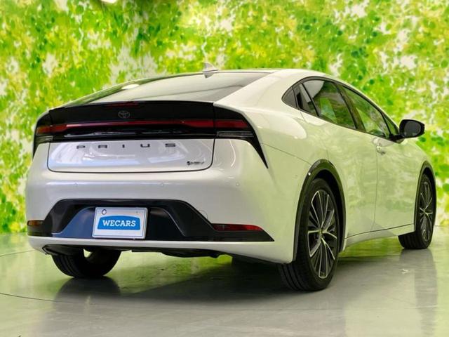 プリウス Ｚ　保証書／ディスプレイオーディオ＋ナビ１２．３インチ／トヨタセーフティセンス／エアーシート　前席／パノラミックビューモニター／車線逸脱防止支援システム／シート　合皮　衝突被害軽減システム　全周囲カメラ（3枚目）