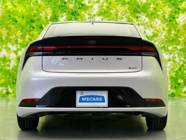 プリウス Ｚ　保証書／ディスプレイオーディオ＋ナビ１２．３インチ／トヨタセーフティセンス／エアーシート　前席／パノラミックビューモニター／車線逸脱防止支援システム／シート　合皮　衝突被害軽減システム　全周囲カメラ（50枚目）