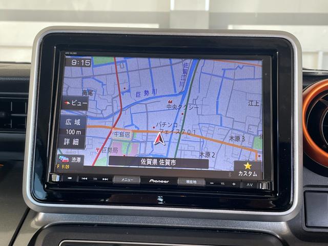 スペーシアギア ハイブリッドＸＺ　禁煙車　８型楽ナビ　ＴＶ　ＢＴオーディオ　ＤＶＤ　ＣＤ　バックカメラ　ビルトインＥＴＣ　両側電動スライド（6枚目）