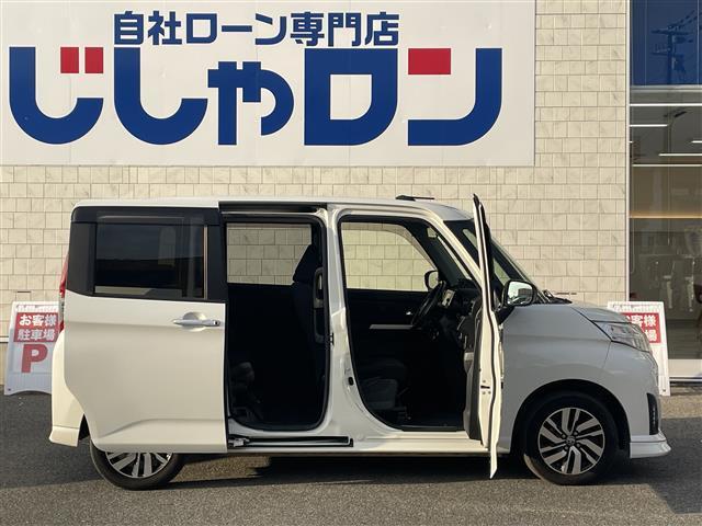 ルーミー カスタムG S 禁煙車 純正ナビ TV BTオーディオ DVD CD バックカメラ ETC 両側電動ドア(12枚目)