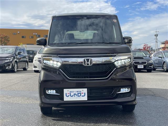 N-BOXカスタム G・Lホンダセンシング 禁煙車 茶色 gathers8インチナビモニター TV BTオーディオ DVD CD 純正ドライブレコーダー ビルトインETC(16枚目)