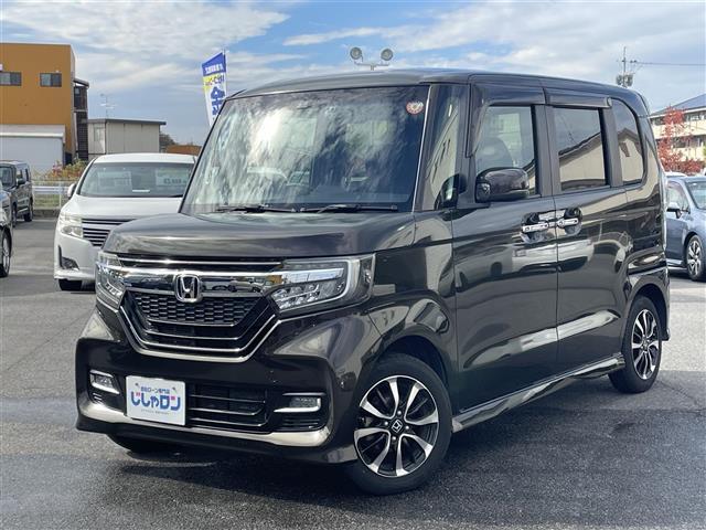 N-BOXカスタム G・Lホンダセンシング 禁煙車 茶色 gathers8インチナビモニター TV BTオーディオ DVD CD 純正ドライブレコーダー ビルトインETC(18枚目)