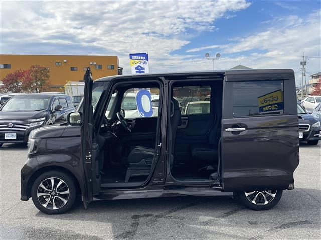 N-BOXカスタム G・Lホンダセンシング 禁煙車 茶色 gathers8インチナビモニター TV BTオーディオ DVD CD 純正ドライブレコーダー ビルトインETC(22枚目)