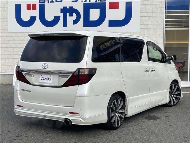 ヴェルファイア 2.4Z 禁煙車 F/S/Rアドミレーションエアロ 20インチアルミ アルパインフリップダウンモニター 9インチナビ TV BTオーディオ DVD CDバックカメラ ETC シートカバー装着(30枚目)