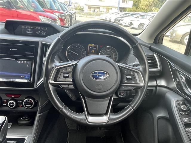 インプレッサスポーツ ２．０ｉ－Ｌアイサイト　禁煙車／社外ナビ（ＣＤ／ＤＶＤ／ワンセグＴＶ／Ｂｌｕｅｔｏｏｔｈ）／バックカメラ／ＥＴＣ／レーンキープアシスト／クルーズコントロール／４ＷＤ／純正アルミホイール／アイドリングストップ／ＬＥＤライト（5枚目）