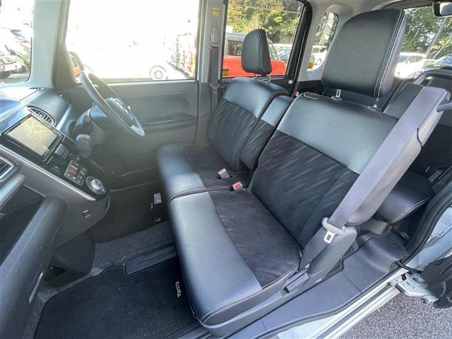 タント カスタムX トップエディションSAII 禁煙車/純正ナビ/バックカメラ/フルセグ/ETC/両側パワースライドドア/Bluetooth/DVD再生/スマートキー/スペアキー/ハーフレザーシート/衝突軽減ブレーキ/LEDヘッドライト(33枚目)