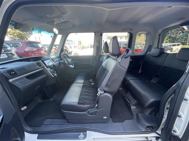 タント カスタムX トップエディションSAII 禁煙車/純正ナビ/バックカメラ/フルセグ/ETC/両側パワースライドドア/Bluetooth/DVD再生/スマートキー/スペアキー/ハーフレザーシート/衝突軽減ブレーキ/LEDヘッドライト(34枚目)