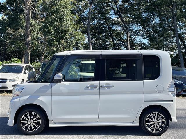 タント カスタムX トップエディションSAII 禁煙車/純正ナビ/バックカメラ/フルセグ/ETC/両側パワースライドドア/Bluetooth/DVD再生/スマートキー/スペアキー/ハーフレザーシート/衝突軽減ブレーキ/LEDヘッドライト(37枚目)