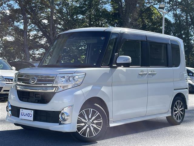 タント カスタムX トップエディションSAII 禁煙車/純正ナビ/バックカメラ/フルセグ/ETC/両側パワースライドドア/Bluetooth/DVD再生/スマートキー/スペアキー/ハーフレザーシート/衝突軽減ブレーキ/LEDヘッドライト(39枚目)