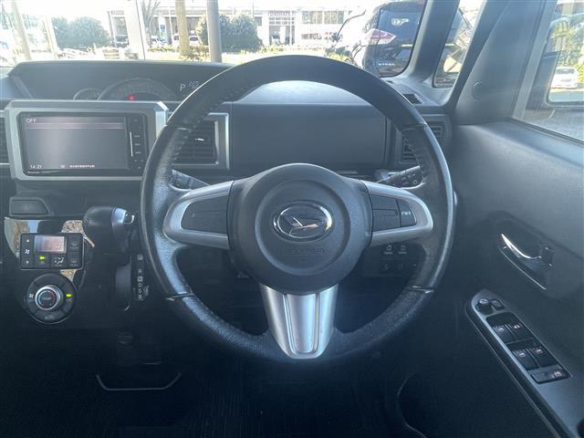 ウェイク ＧターボＳＡＩＩ　社外ナビ／フルセグ／ＥＴＣ／両側パワースライドドア／スマートキー／スペアキー／オートライト／ＬＥＤヘッドライト／ＤＶＤ再生／衝突軽減ブレーキ／アイドリングストップ／プッシュボタンスタート（5枚目）