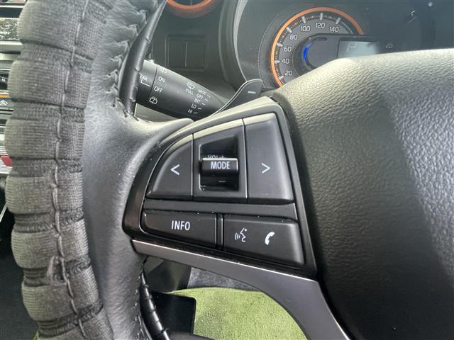 スペーシアギア ハイブリッドXZ ターボ 禁煙車/両側パワースライドドア/社外オーディオ/Bluetooth/クルーズコントロール/パドルシフト/衝突軽減ブレーキ/シートヒーター/LEDヘッドライト/オートライト/フォグライト/スマートキー(9枚目)