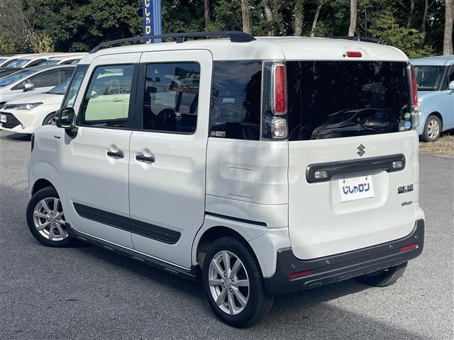 スペーシアギア ハイブリッドXZ ターボ 禁煙車/両側パワースライドドア/社外オーディオ/Bluetooth/クルーズコントロール/パドルシフト/衝突軽減ブレーキ/シートヒーター/LEDヘッドライト/オートライト/フォグライト/スマートキー(39枚目)