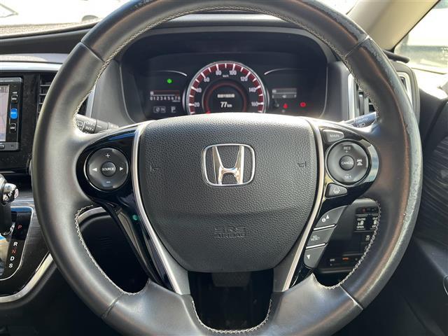 オデッセイ アブソルート・EXホンダセンシング 禁煙車/純正ナビ/バックカメラ/フルセグ/Bluetooth/ETC/両側パワースライドドア/クルーズコントロール/パドルシフト/LEDヘッドライト/オートライト/ハーフレザーシート/パワーシート(6枚目)