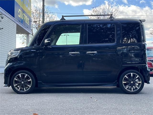 スペーシアカスタム ハイブリッドＸＳターボ　禁煙車／ＥＴＣ／両側パワースライドドア／ルーフキャリア／ハーフレザーシート／シートヒーター／ＬＥＤヘッドライト／フォグライト／オートライト／クルーズコントロール／パドルシフト／デジタルインナーミラー（37枚目）