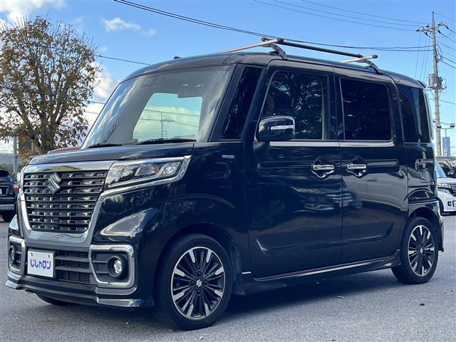 スペーシアカスタム ハイブリッドＸＳターボ　禁煙車／ＥＴＣ／両側パワースライドドア／ルーフキャリア／ハーフレザーシート／シートヒーター／ＬＥＤヘッドライト／フォグライト／オートライト／クルーズコントロール／パドルシフト／デジタルインナーミラー（38枚目）