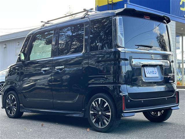 スペーシアカスタム ハイブリッドＸＳターボ　禁煙車／ＥＴＣ／両側パワースライドドア／ルーフキャリア／ハーフレザーシート／シートヒーター／ＬＥＤヘッドライト／フォグライト／オートライト／クルーズコントロール／パドルシフト／デジタルインナーミラー（40枚目）