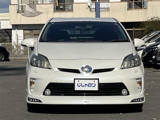 プリウス Sツーリングセレクション 禁煙車/純正ナビ/バックカメラ/フルセグ/DVD再生/モデリスタエアロ/スマートキー/スペアキー/ビルトインETC/オートライト/フォグライト/プッシュボタンスタート/アイドリングストップ(40枚目)