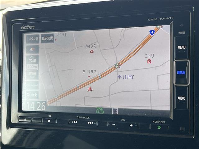 Ｎ－ＢＯＸカスタム Ｇ・Ｌターボホンダセンシング　禁煙車／純正ナビ／バックカメラ／ワンセグ／Ｂｌｕｅｔｏｏｔｈ／ＥＴＣ／両側パワースライドドア／ホンダセンシング／パドルシフト／ＬＥＤヘッドライト／オートライト／ハーフレザーシート／純正アルミホイール（7枚目）