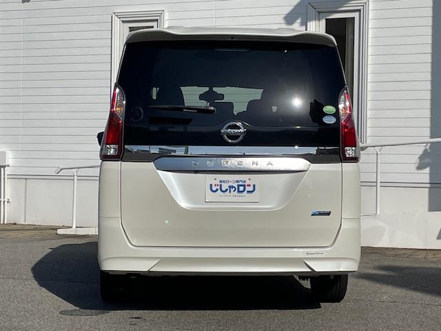 セレナ X 純正9インチナビ バックカメラ 片側パワースライドドア ETC クルーズコントロール アイドリングストップ WAC ステアリングリモコン シートバックテーブル プッシュスタート スマートキー(34枚目)