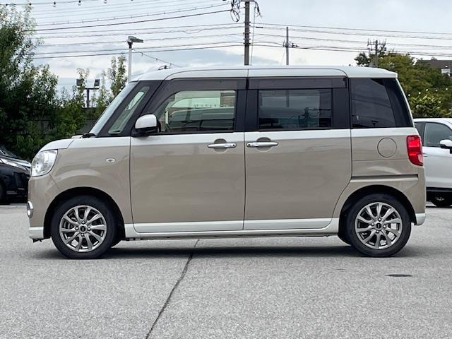 ムーヴキャンバス Ｇ　ＳＡＩＩ　ＳＤナビ　全周囲カメラ　両側パワースライドドア　ＥＴＣ　衝突軽減　横滑り防止　バックセンサー　ＬＥＤヘッドライト　オートライト　フォグランプ　ドアバイザー　　プッシュスタート　スマートキー（32枚目）