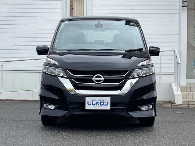 セレナ ハイウェイスター　純正ナビ　アラウンドビューモニター　パーキングアシスト　エマージェンシーブレーキ　コーナーセンサー　クルーズコントロール　横滑り防止　両側パワースライドドア　前席シートヒーター　スマートキー（33枚目）