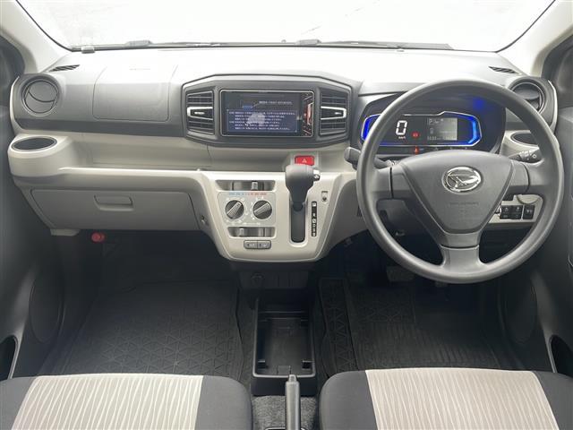 ミライース Ｘ　ＳＡＩＩＩ　社外ナビ　フルセグＴＶ　エアコン　電格ミラー　ＬＥＤヘッドライト　スマートアシスト　コーナーセンサー　フロアマット　リモコンキー（2枚目）