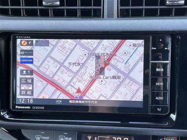アクア X-アーバン 社外ナビ フルセグTV AM/FM CD/DVD Bluetooth接続 バックカメラ 純正アルミホイール 純正フロアマット リモコンキー(2枚目)